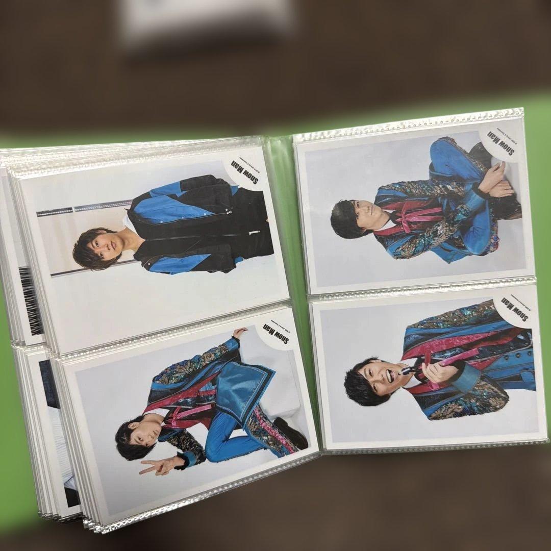 ①Man 阿部亮平 公式写真 80枚セット