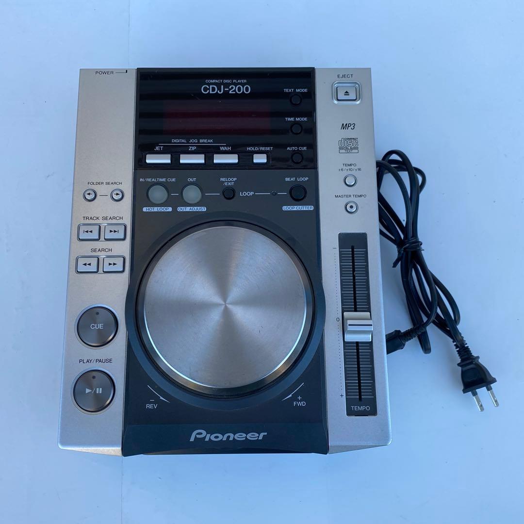 ◎Pioneer パイオニア CDJ-200 DJ用CDプレーヤー 再生確認済