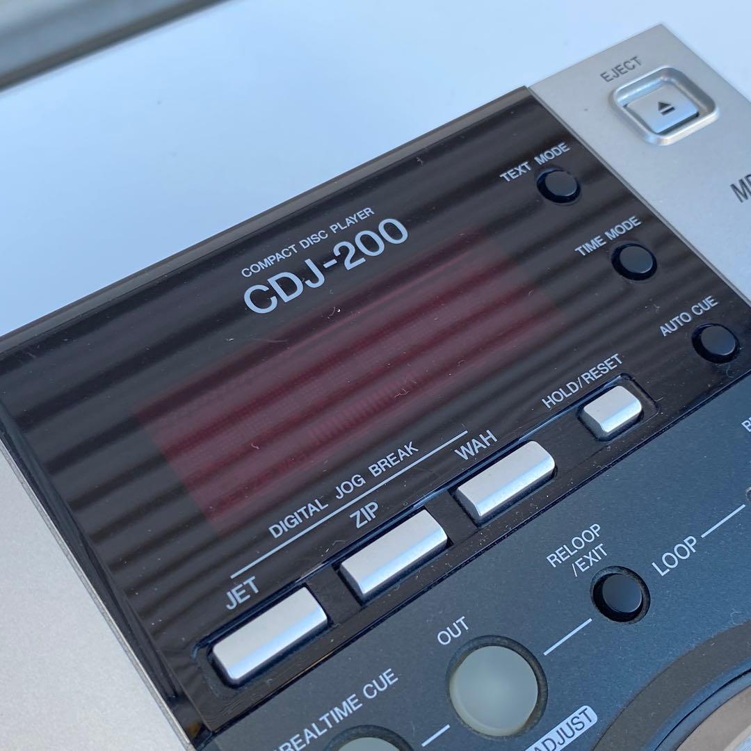 ◎Pioneer パイオニア CDJ-200 DJ用CDプレーヤー 再生確認済