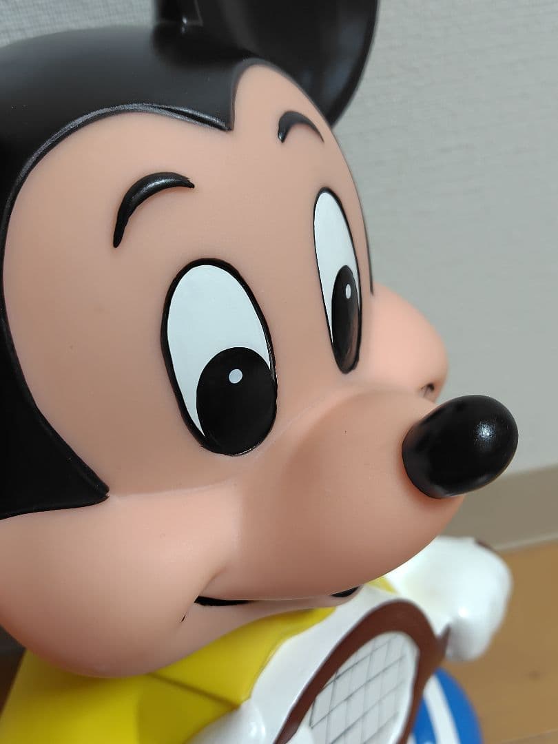 三菱銀行　ミッキーマウス　貯金箱　新品未使用　特大　ディズニー