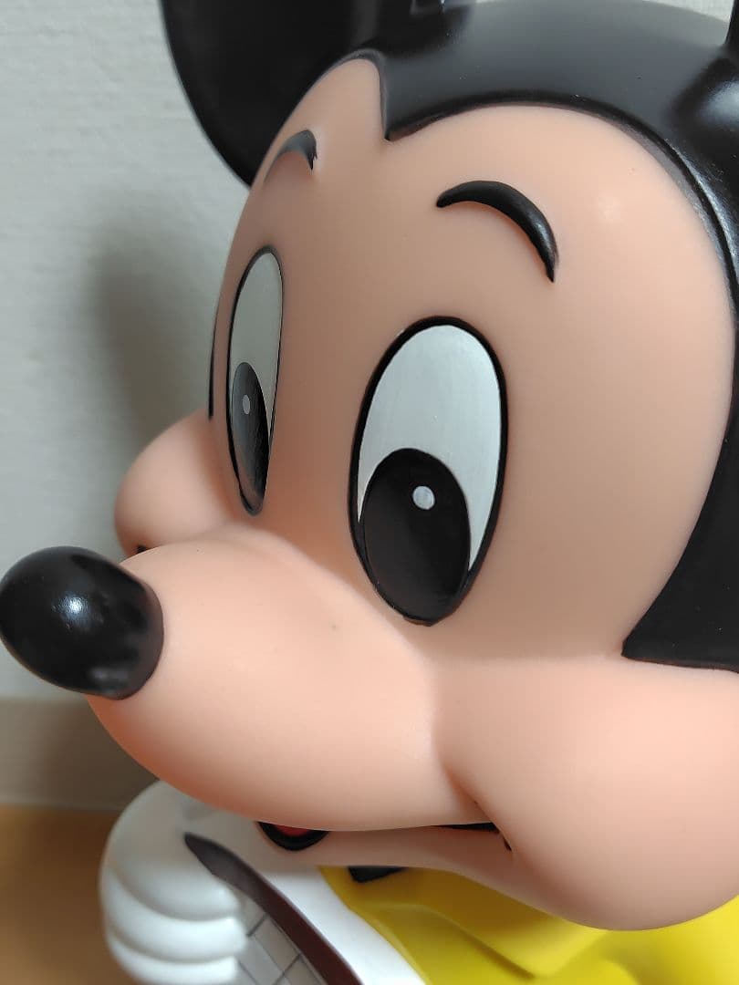 三菱銀行　ミッキーマウス　貯金箱　新品未使用　特大　ディズニー