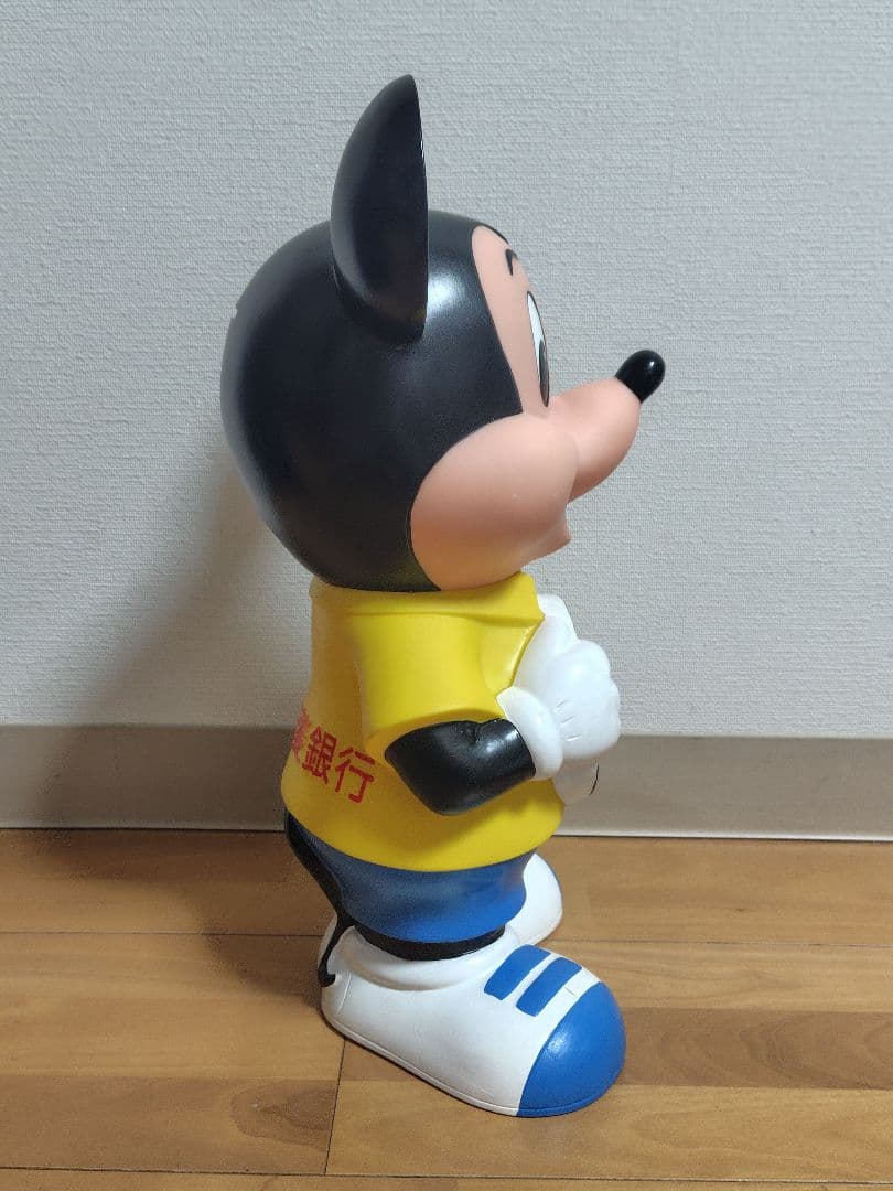 三菱銀行　ミッキーマウス　貯金箱　新品未使用　特大　ディズニー