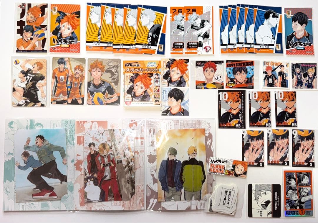 ハイキュー‼︎ アクスタ アトコ ぬい 缶バッジ等500点以上まとめ売り