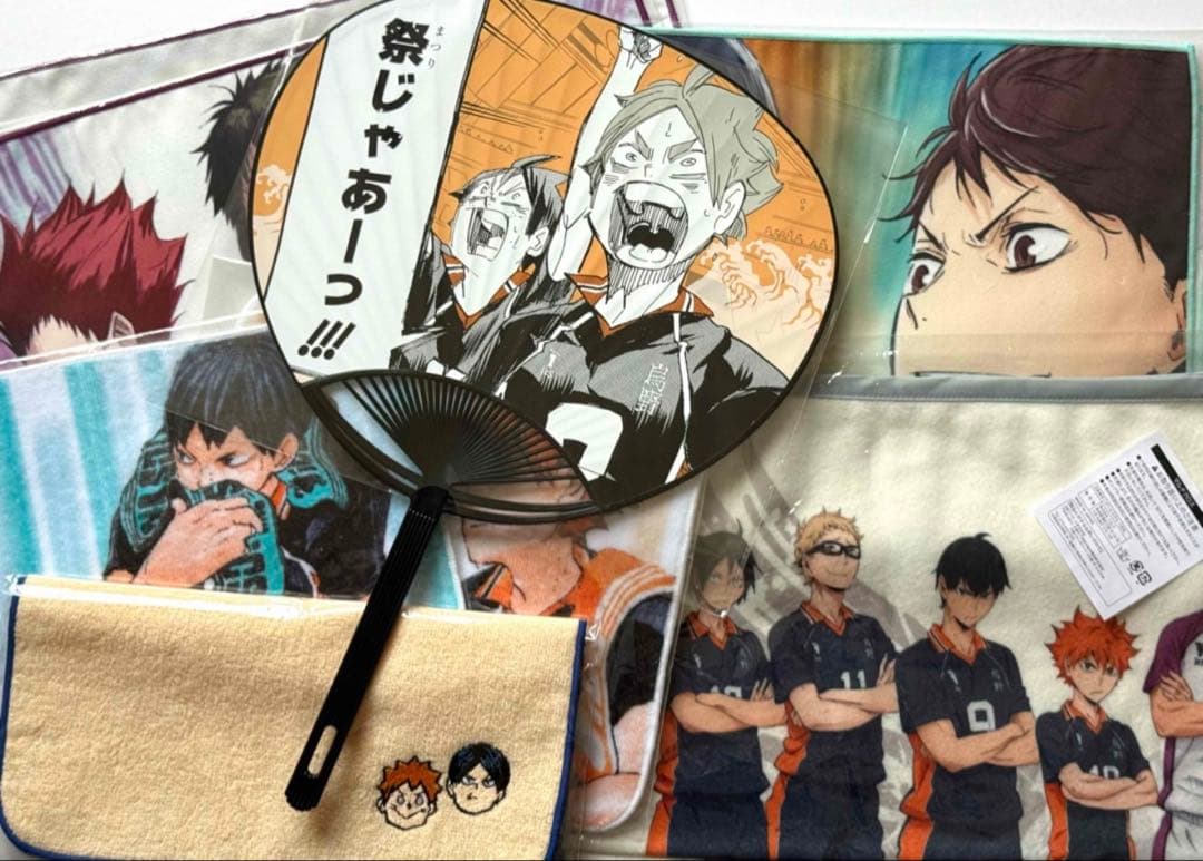ハイキュー‼︎ アクスタ アトコ ぬい 缶バッジ等500点以上まとめ売り