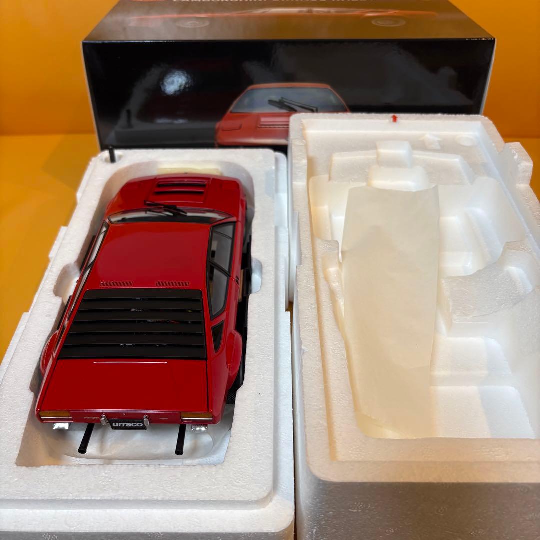 レア！京商 1/18 ランボルギーニ ウラッコラリー 赤