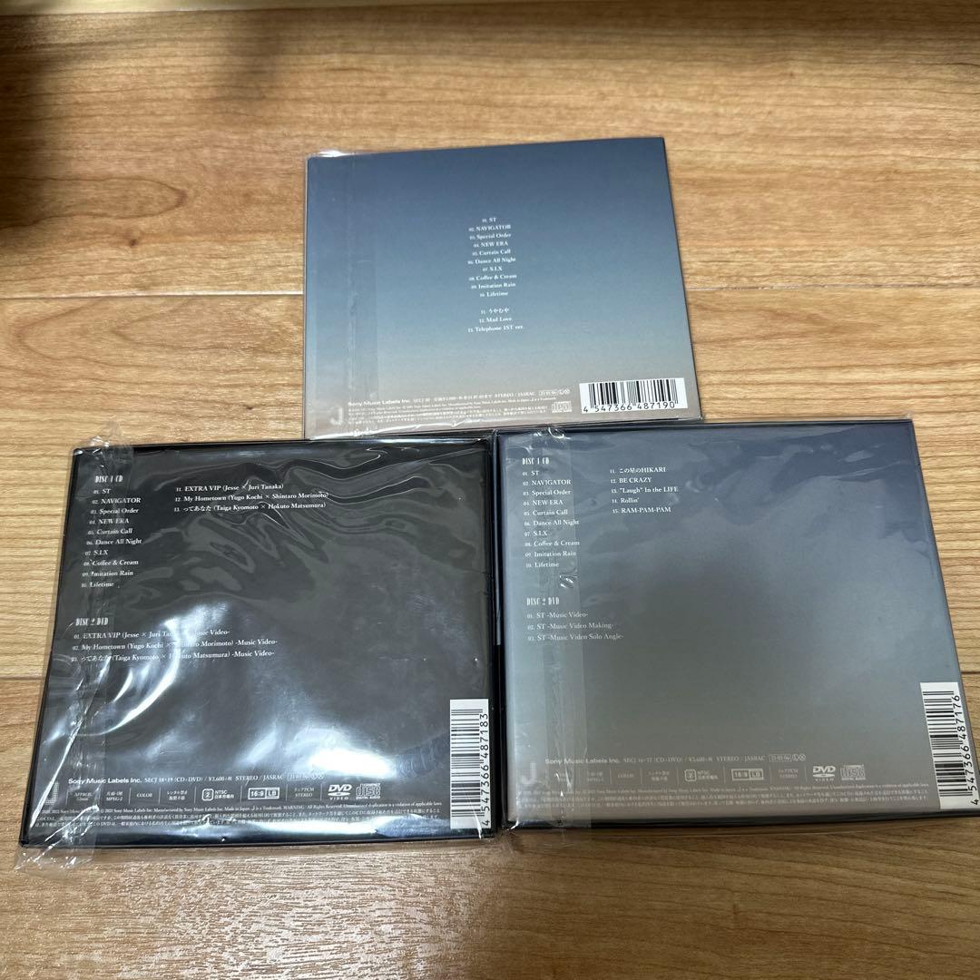 SixTONES 1ST 3形態