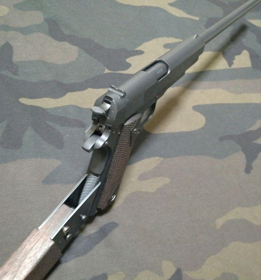 東京マルイ コルトガバメント M1911A1 ロングバレル　ストック　カスタム