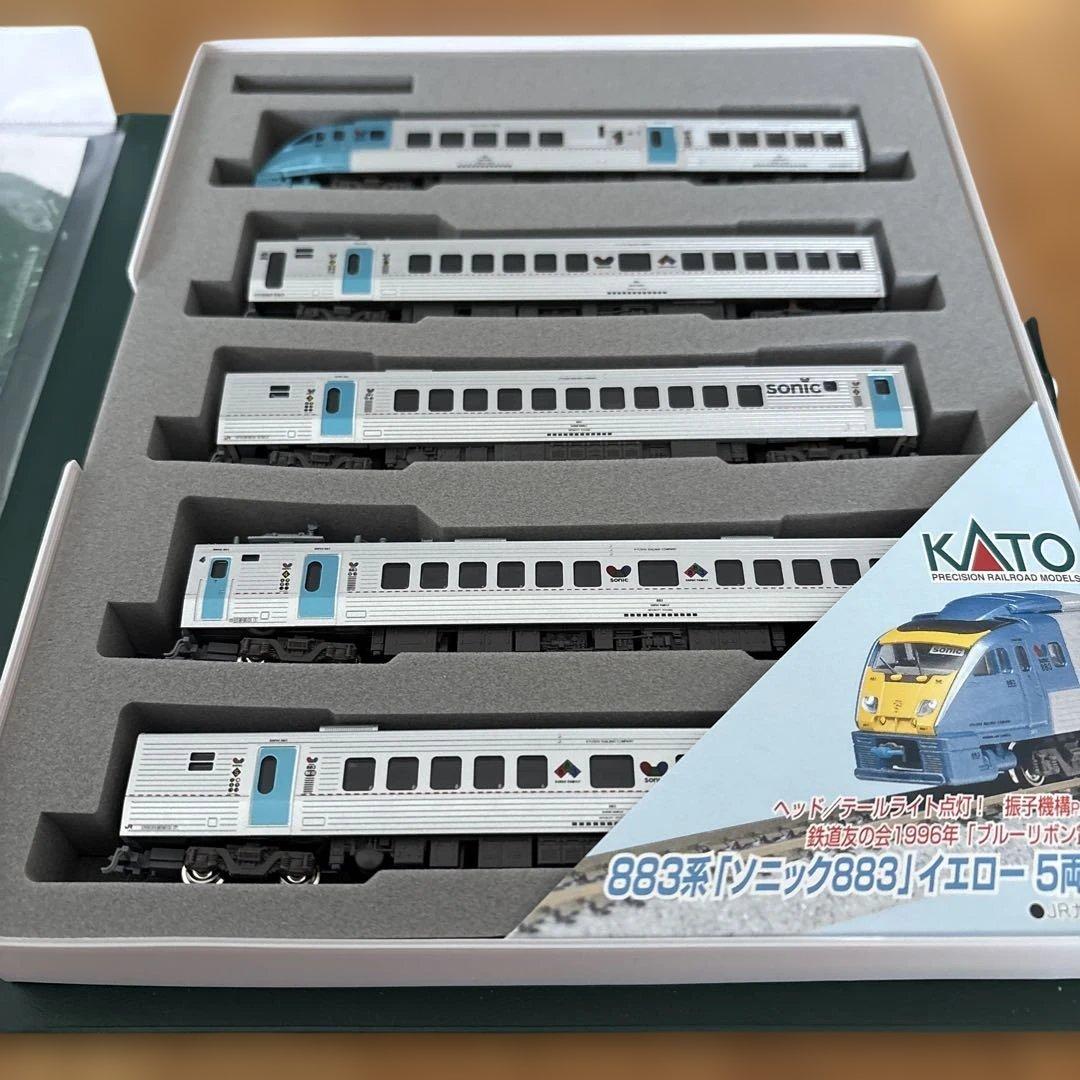 【新同】KATO 10-485 883系「ソニック833」イエロー5両セット②