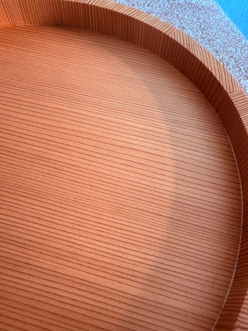 天然秋田杉！ 樽富かまた 桶樽 お盆 (菓子器) & 和柄箸袋セット