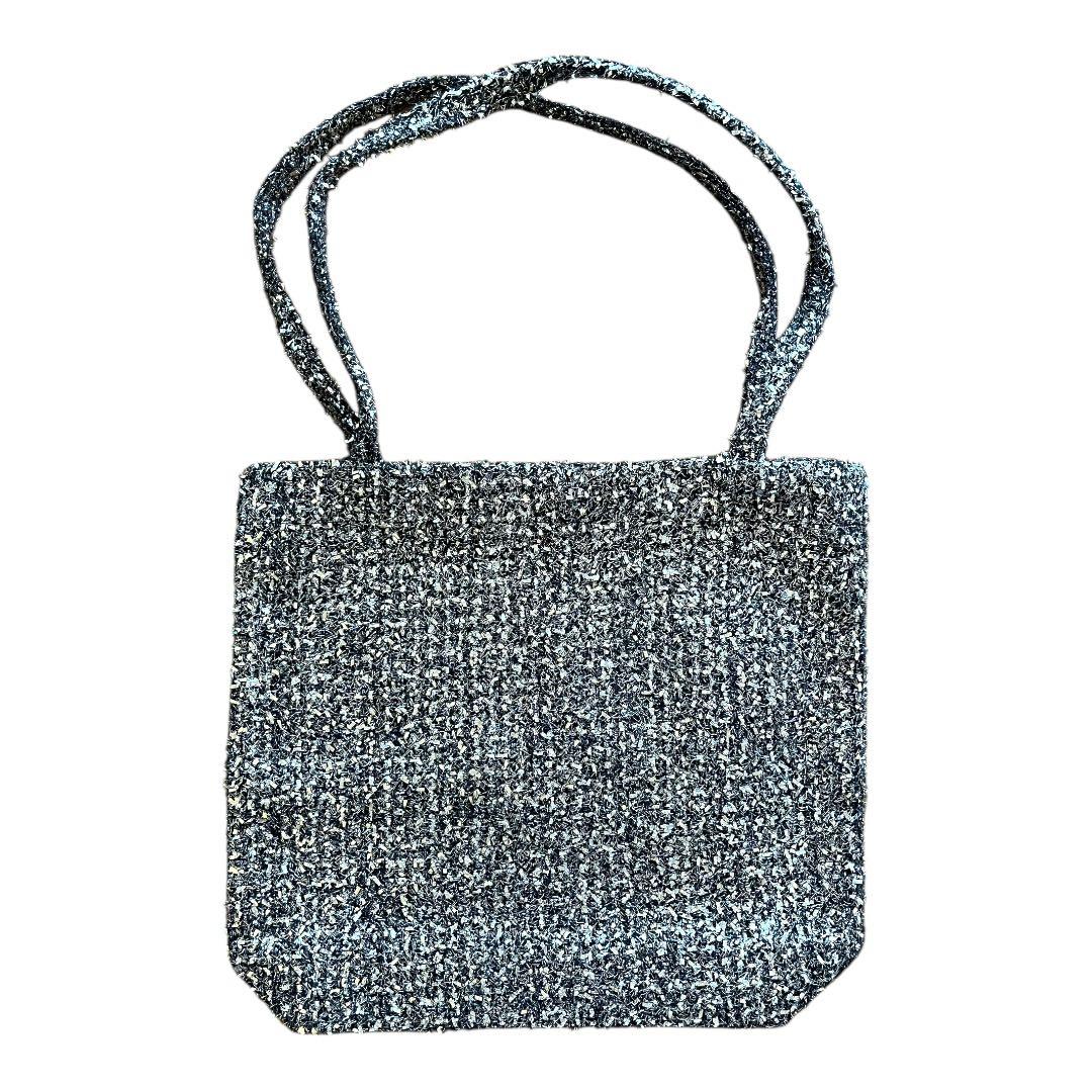 【新品未使用】 CHANEL ツイード シルバー スパンコール トートバッグ