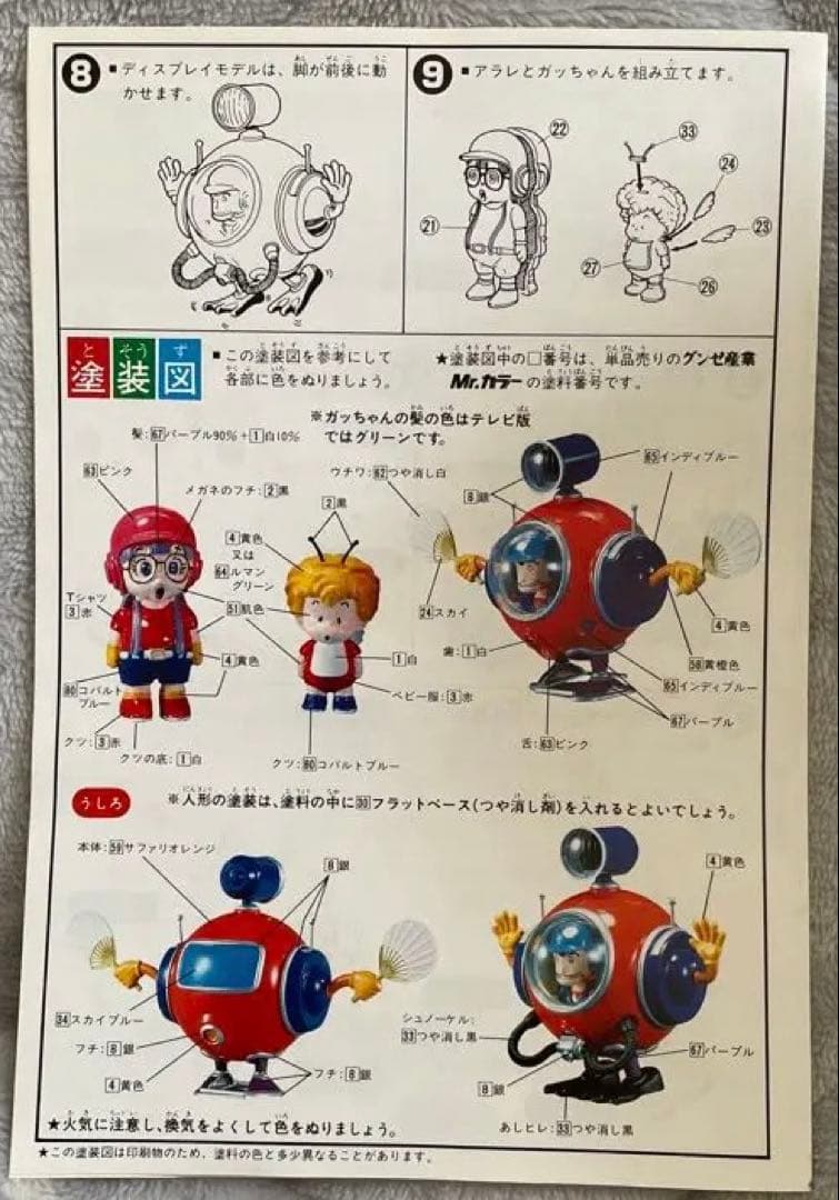 【未組立】うほほいピンポン号 Drスランプ アラレちゃん　プラモデル