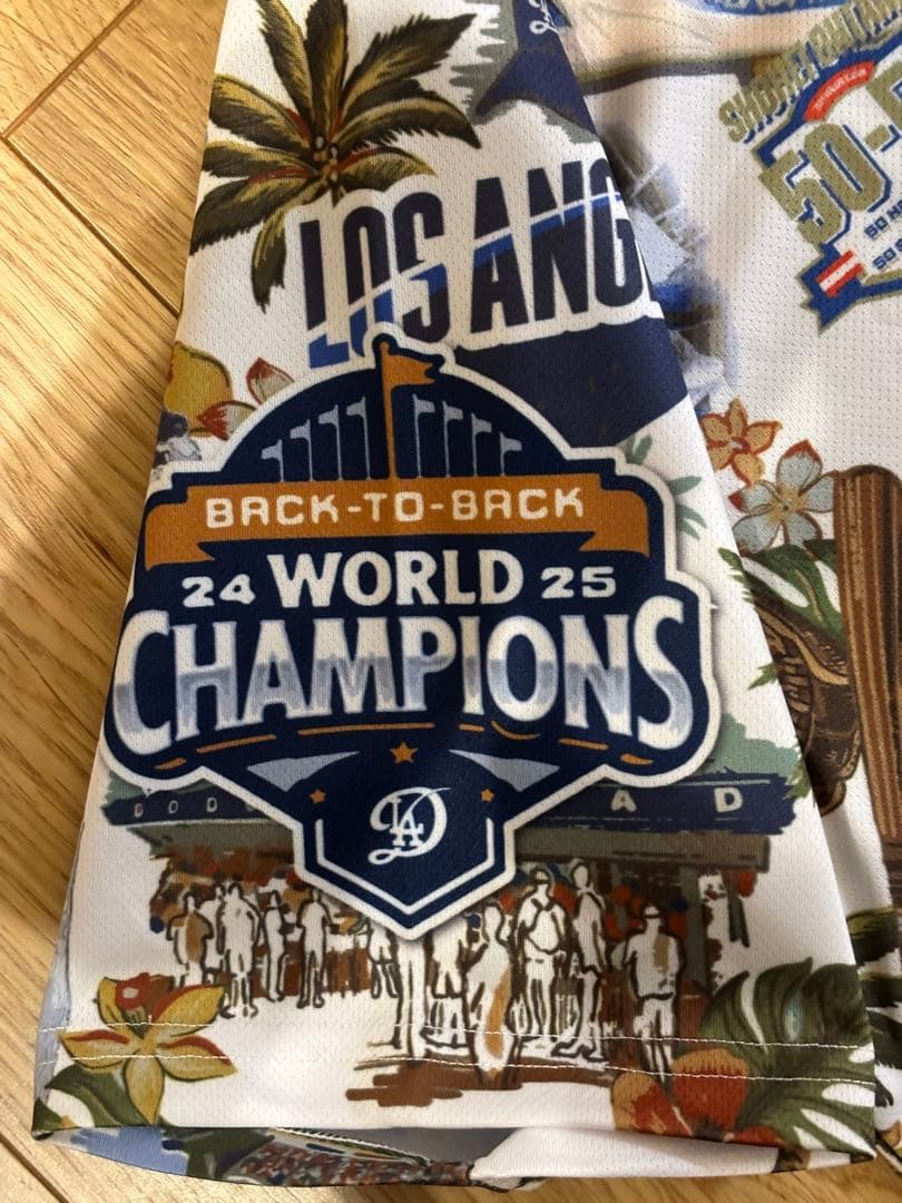 ⭐️期間限定価格⭐️【2025最新・非売品】大谷翔平 サインアロハユニフォーム