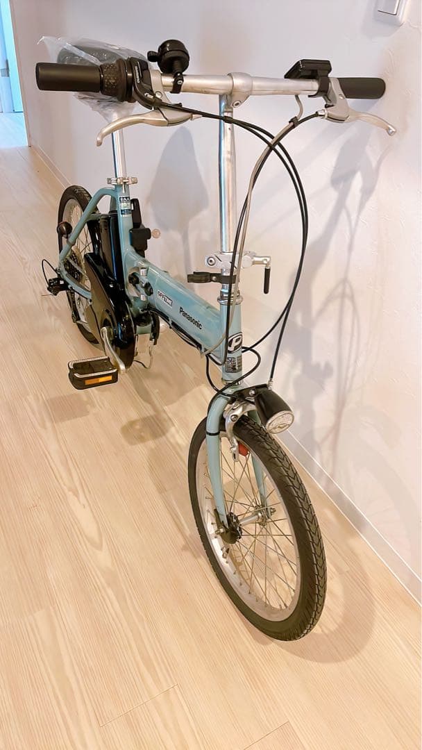 Panasonic OFF TIME 電動アシスト自転車 水色　ビタミン