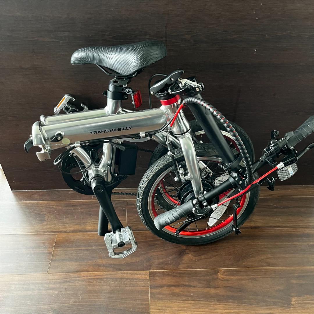 トランスモバイリー 超軽量超小型 折りたたみ電動アシスト自転車