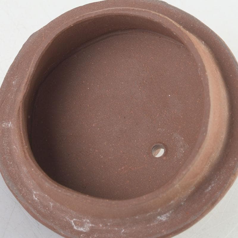 煎茶道具　常滑焼　三代山田陶山製　紫砂　朱泥　急須　共布共箱　V　9568