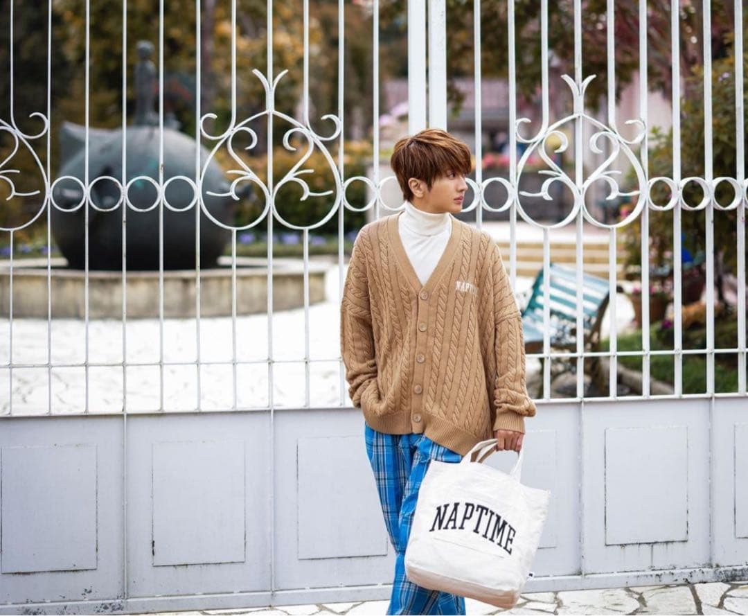 ナップタイム　naptime. Nissy 西島隆弘　カーディガン　ブラック