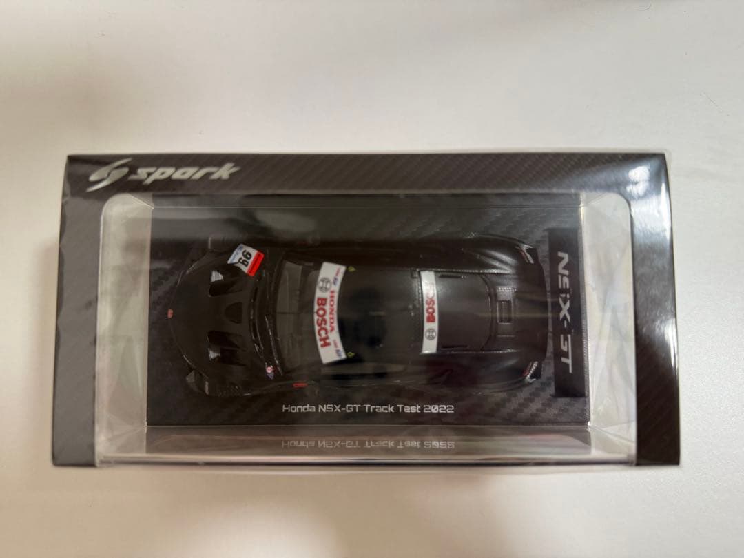 スパーク Honda NSX-GT TrackTest 2022 1/43 限定