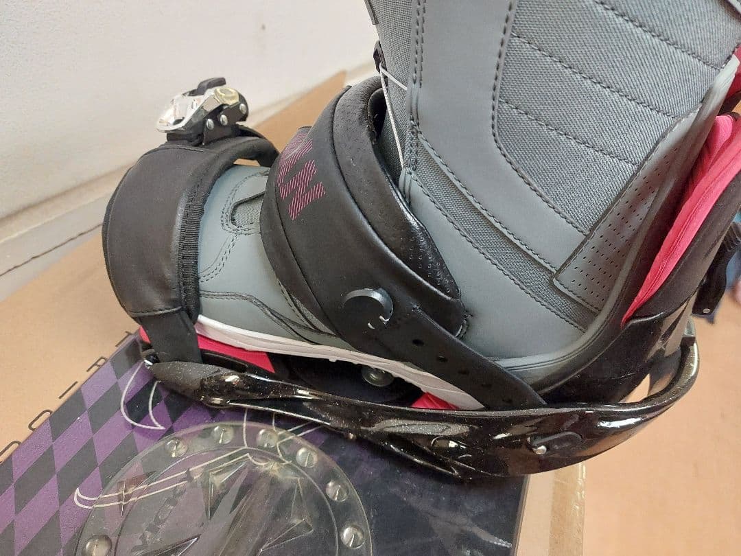 レディーススノーボード×ビンディング×ボードバック３点セット