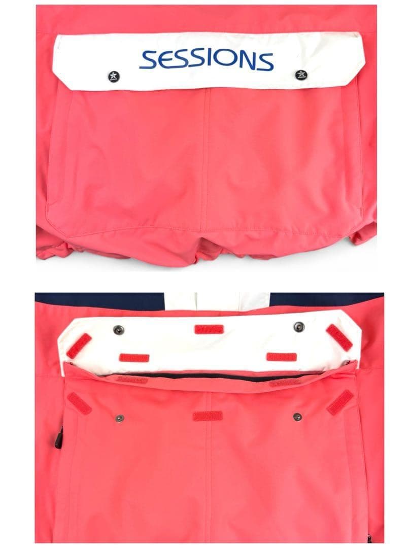 【極美品】SESSIONS スノーボードウェア 上下セット メンズL/LLサイズ