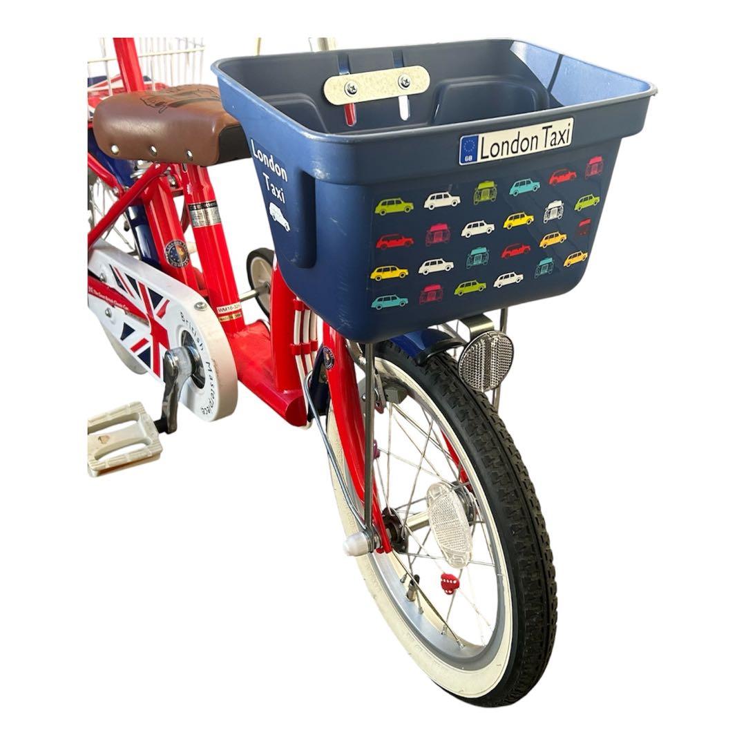 引き取り限定　かじ取り棒つき（取外し可）子ども用自転車　14インチ　幼児用自転車