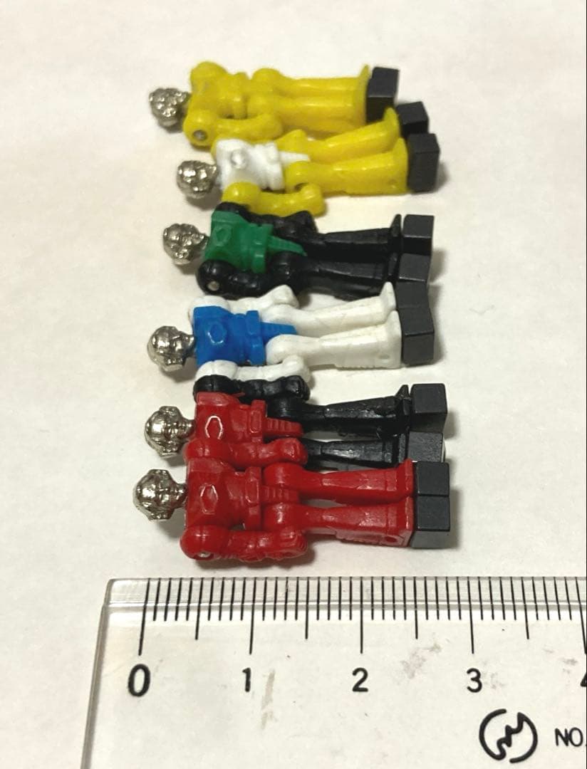 ダイアクロン 隊員 ブルー ホワイト 他 6点 当時物 タカラ