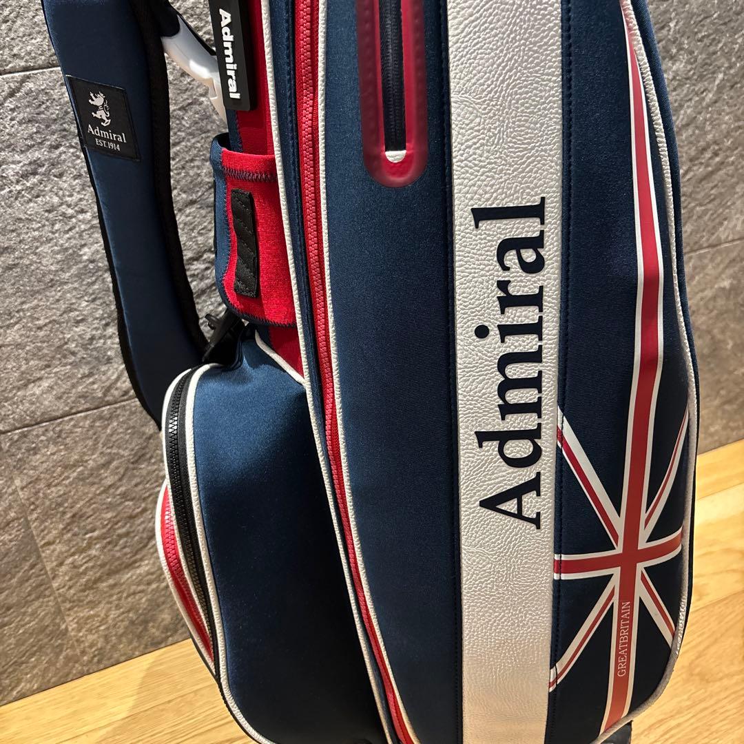 Admiral ゴルフバッグ スタンド付き