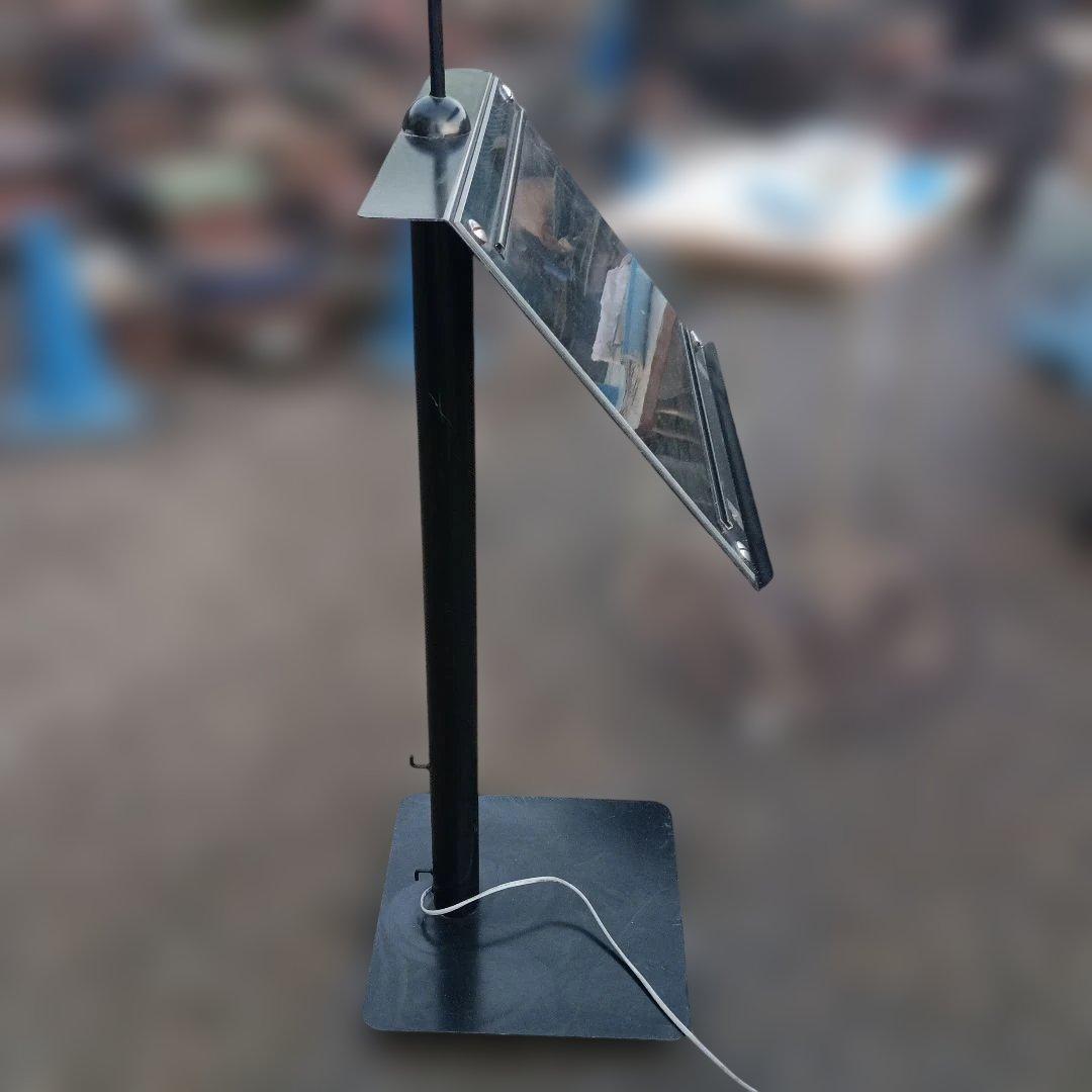 5734）メニュースタンド　LED照明付き　店頭ディスプレイ