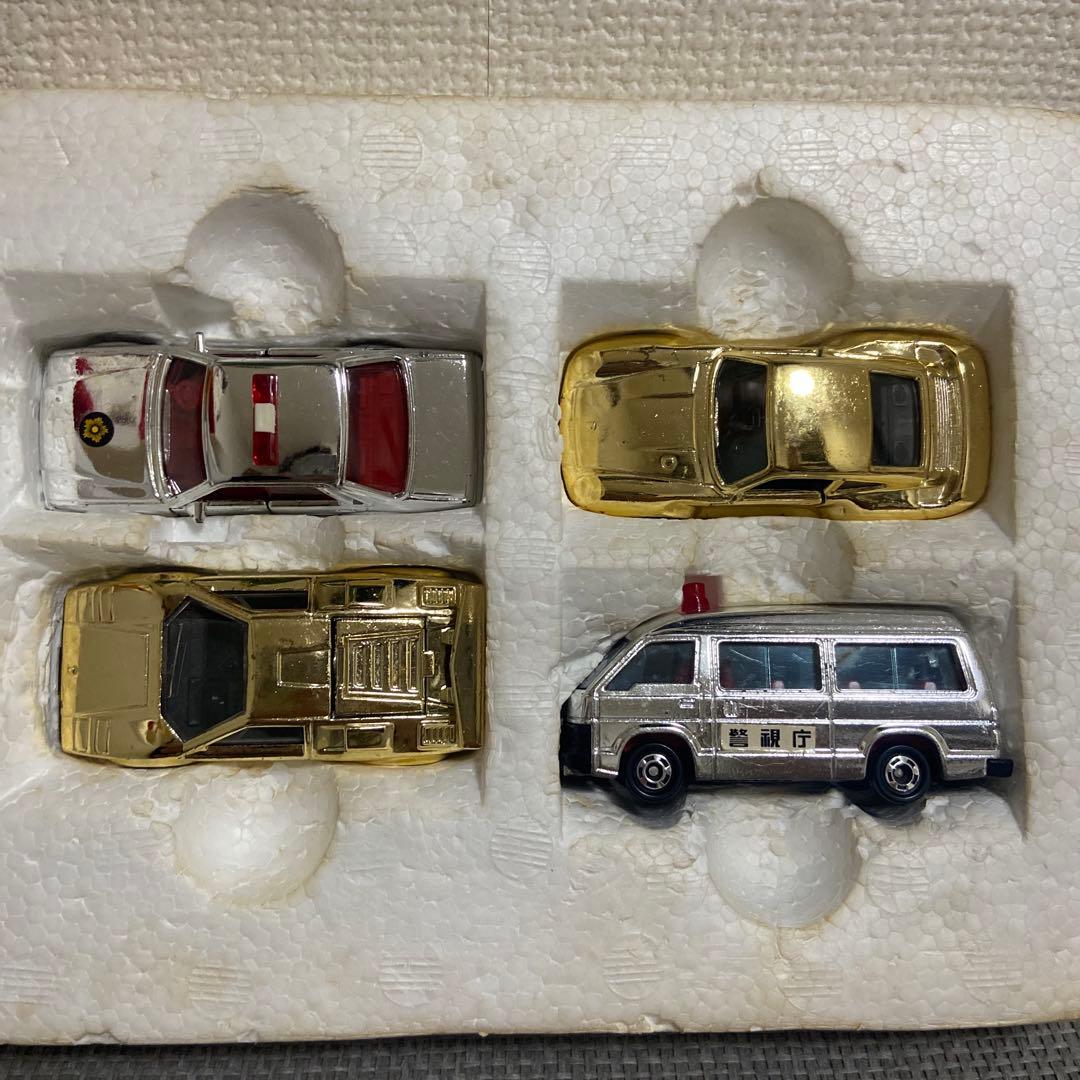 【希少・日本製】トミカ 未来緊急隊セット 当時物 箱付き TOMY