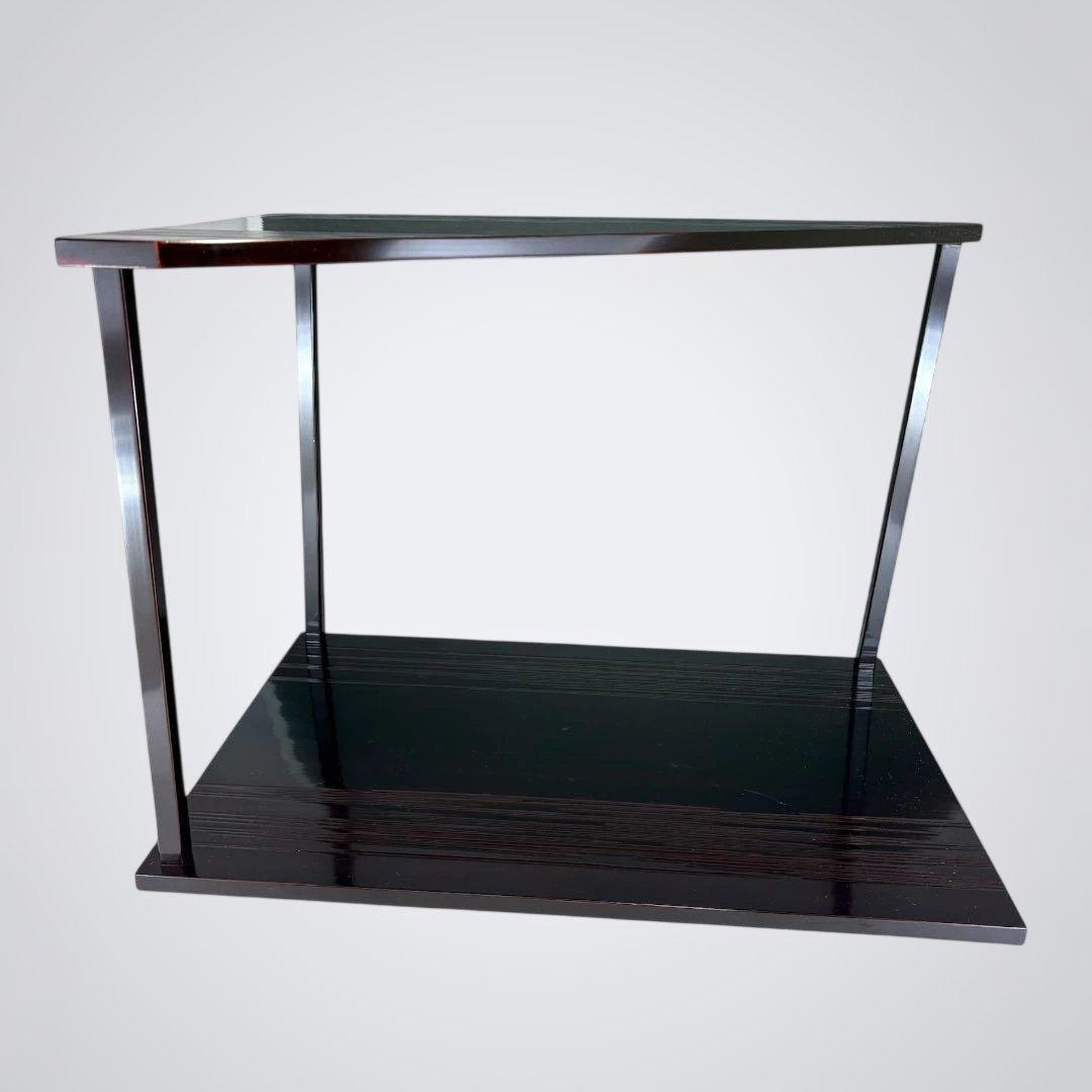 【中古品】川瀬表完造　木地　山里棚