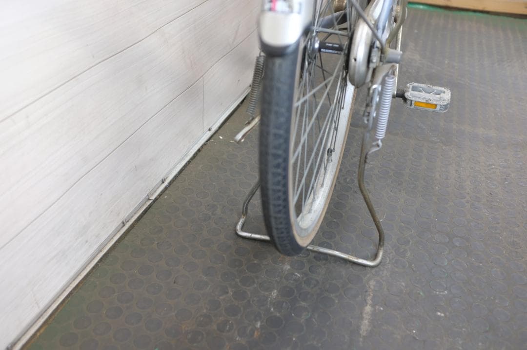 軽快車　24インチ　シングル　オートライト