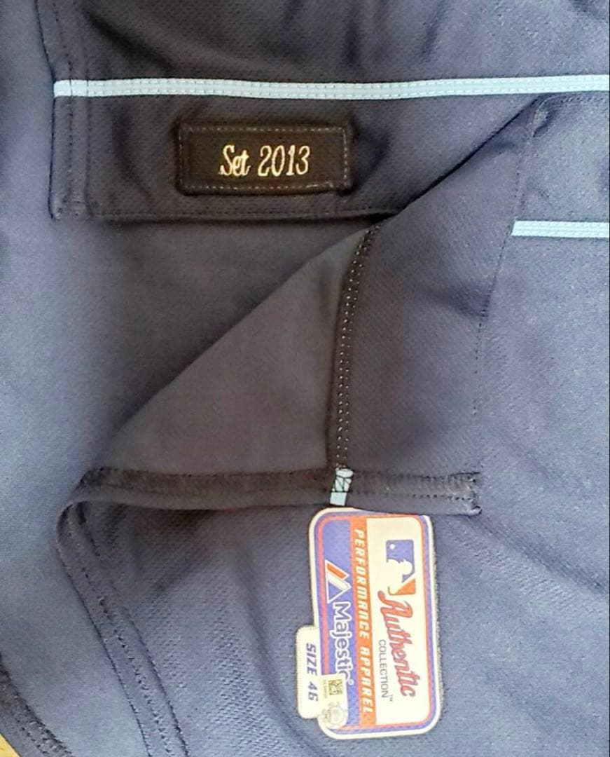 【2月SALE】MLB実使用　ウェズリー・ライト球団支給ユニホーム　レイズ