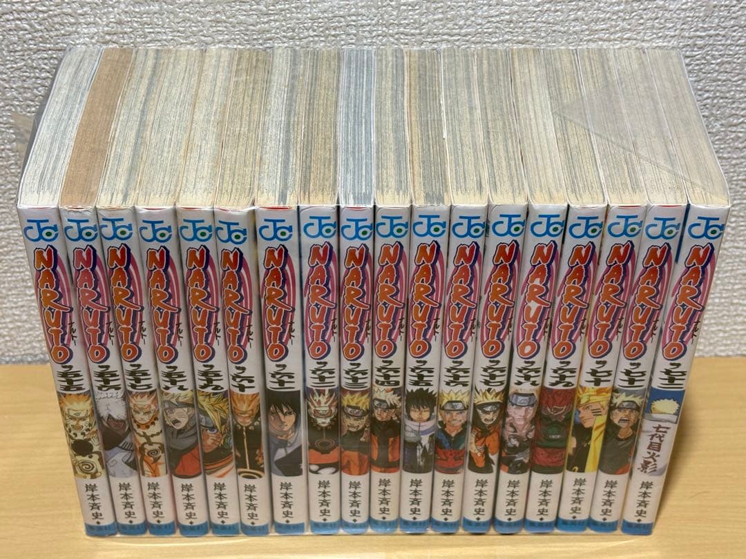 【NRT17m】《ヤケ等有り》NARUTO-ナルト- 全72巻全巻セット