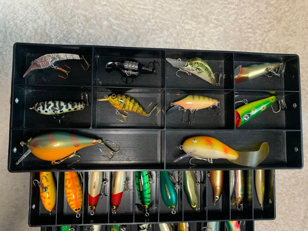 ルアー　バルサ50 ビンテージ　リール