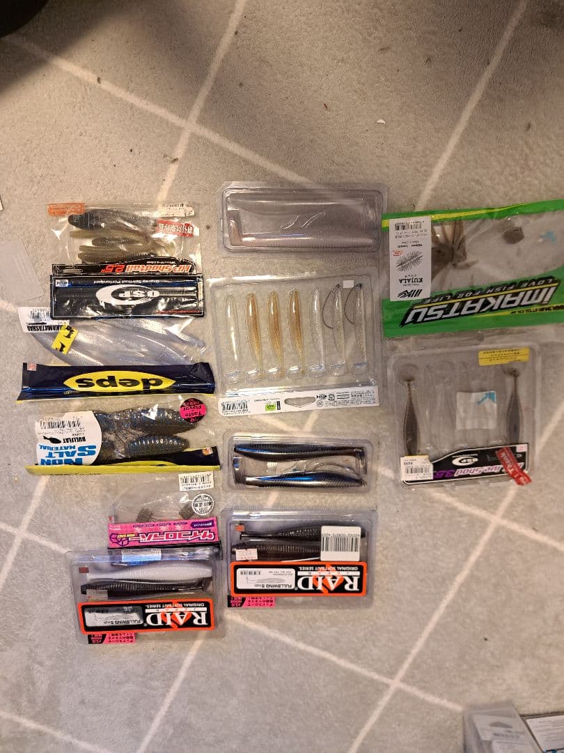 バス釣り引退セット　ハードルアー　ソフトルアー　有名メーカーのみ