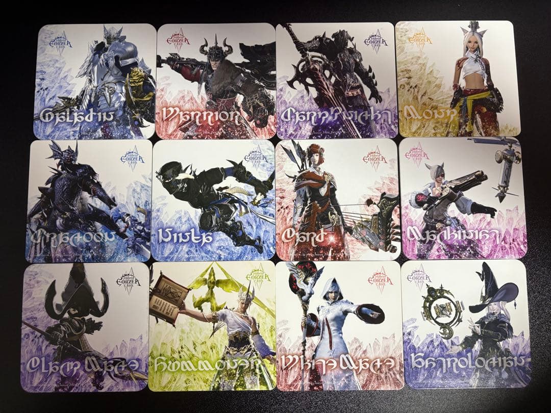FF14 エオカフェ コースター 72枚