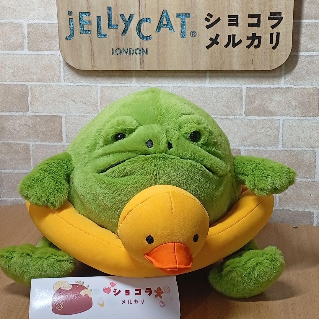  Frog in Rubber Ring　かえる　蛙　浮き輪