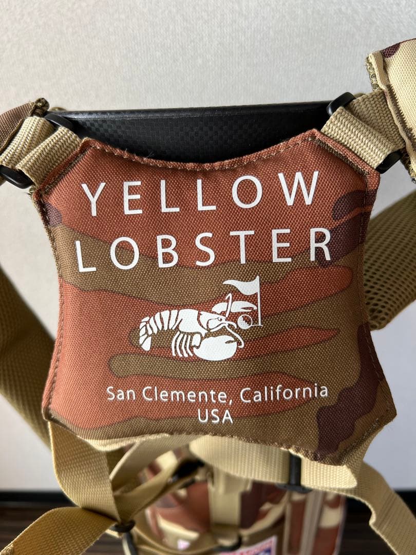 【新品未使用】イエローロブスター YELLOW LOBSTER キャディバッグ