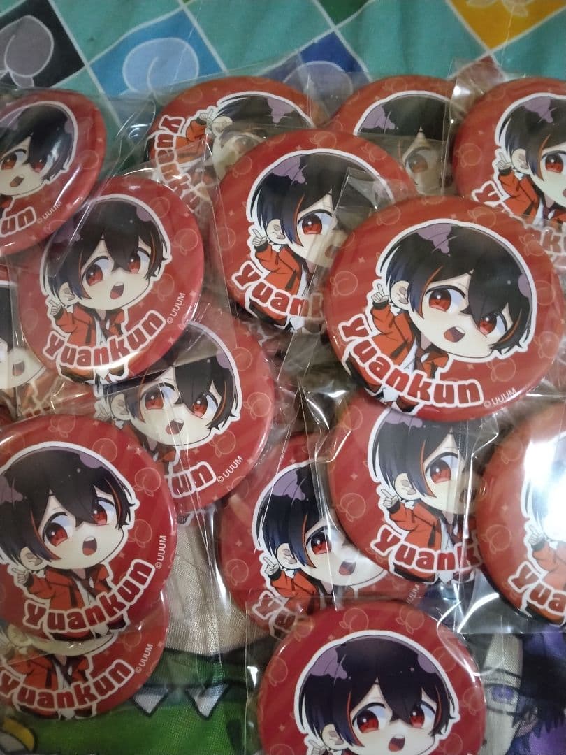 値下げ ゆあんくん　缶バ　77個