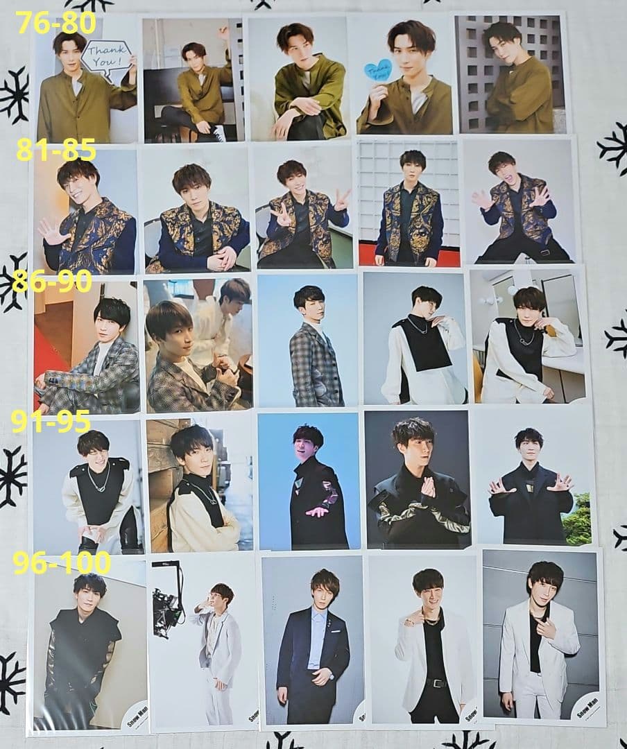  Man　渡辺翔太　公式写真