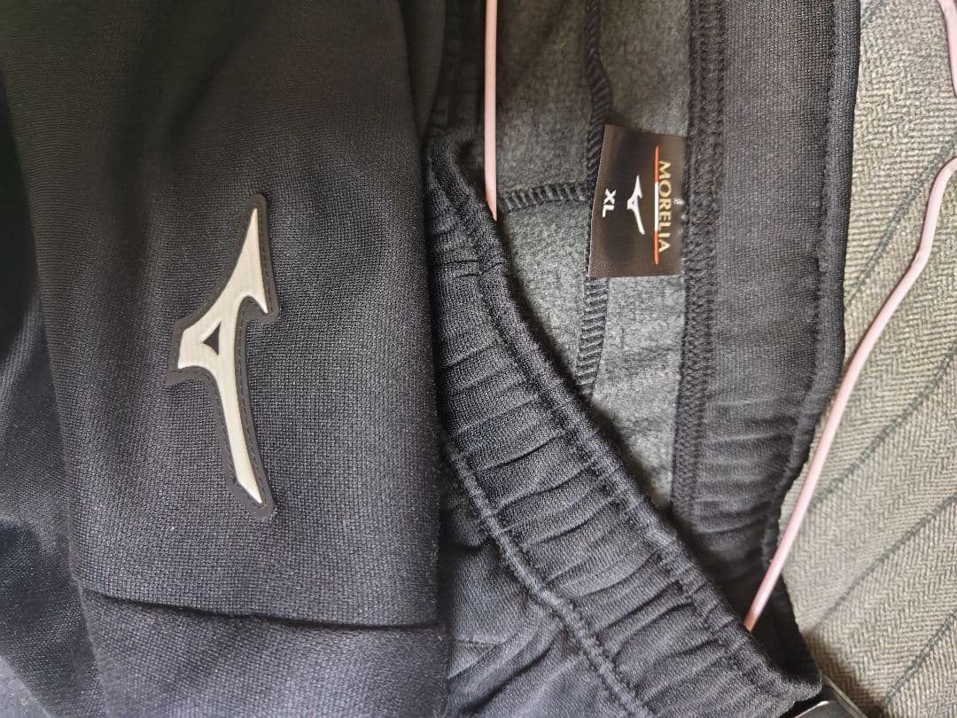 Mizuno Morelia ジャージ上下セット 黒/グレー