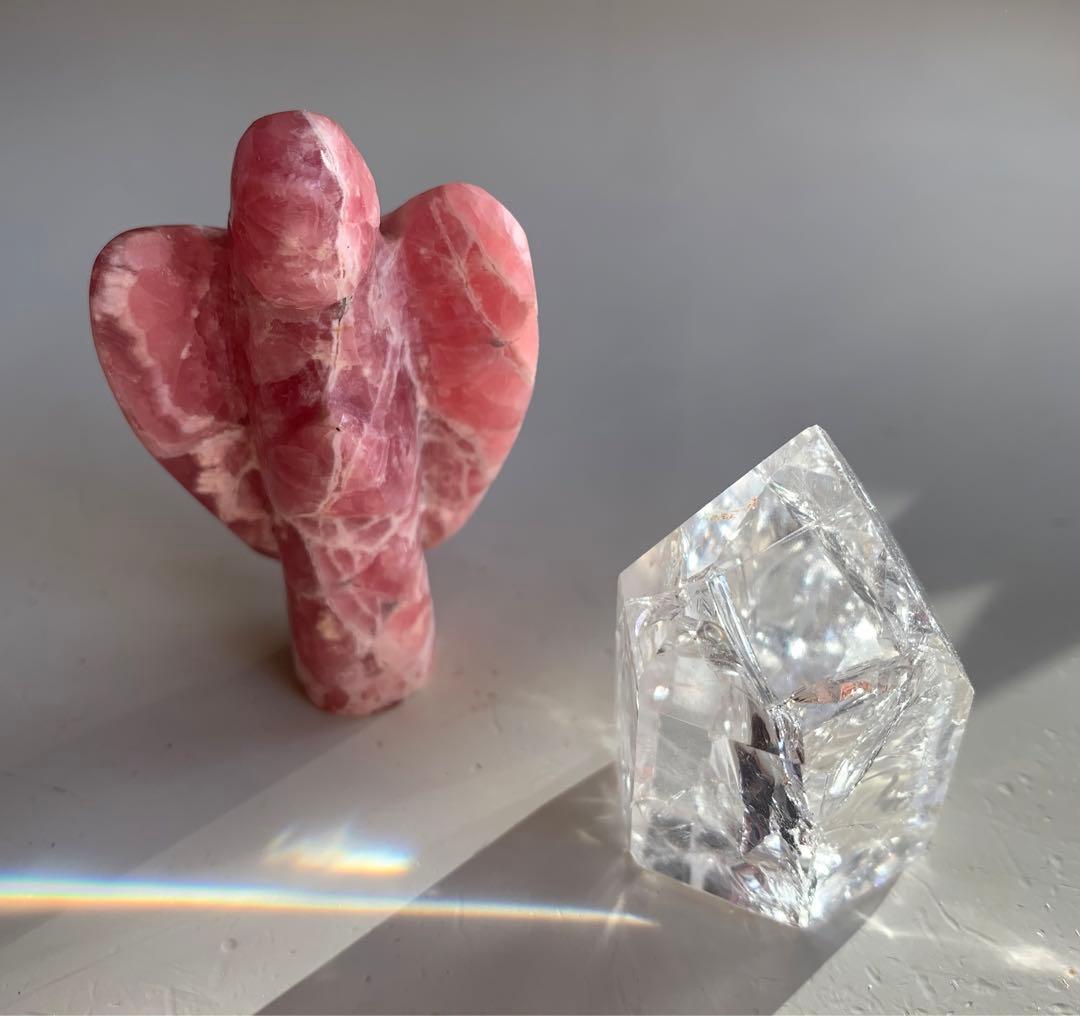 【希少】ロードクロサイト (インカローズ) 天使