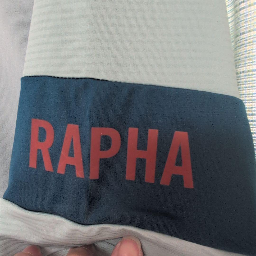 RAPHA サイクルジャージ 水色 グレー　メンズ　Mサイズ　半袖