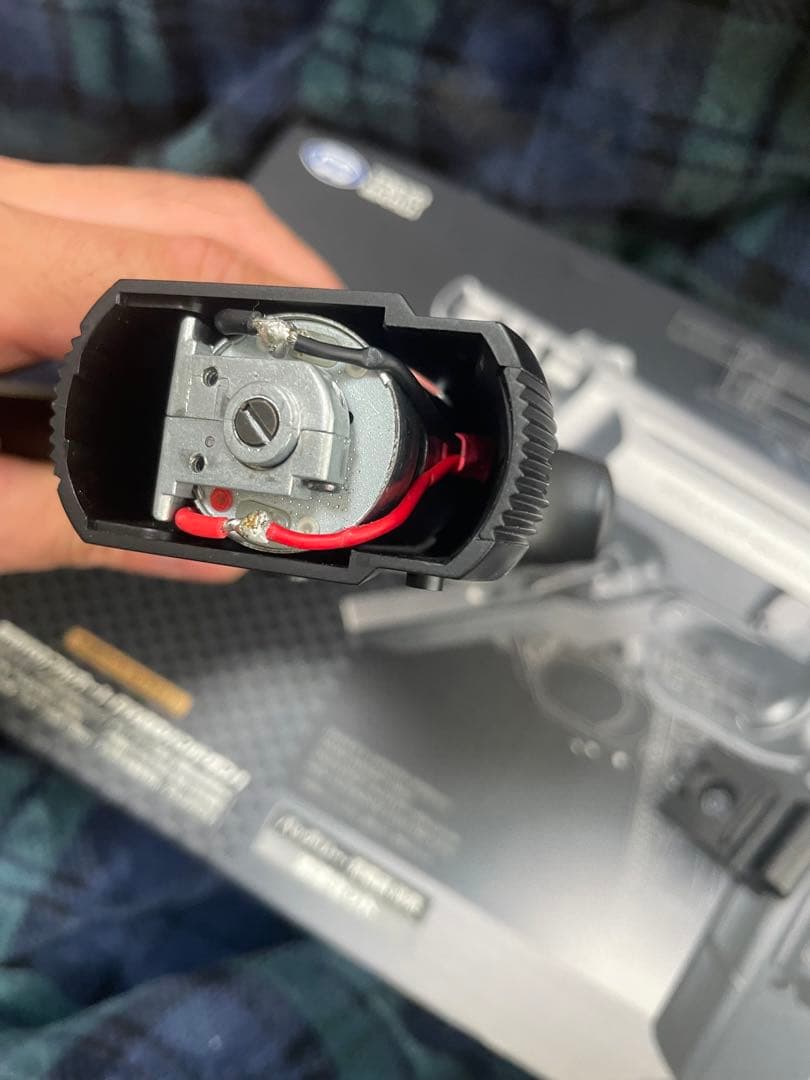 東京マルイ　電動ハンドガン　M93R シルバースライド　リポ化　SBD取付済み