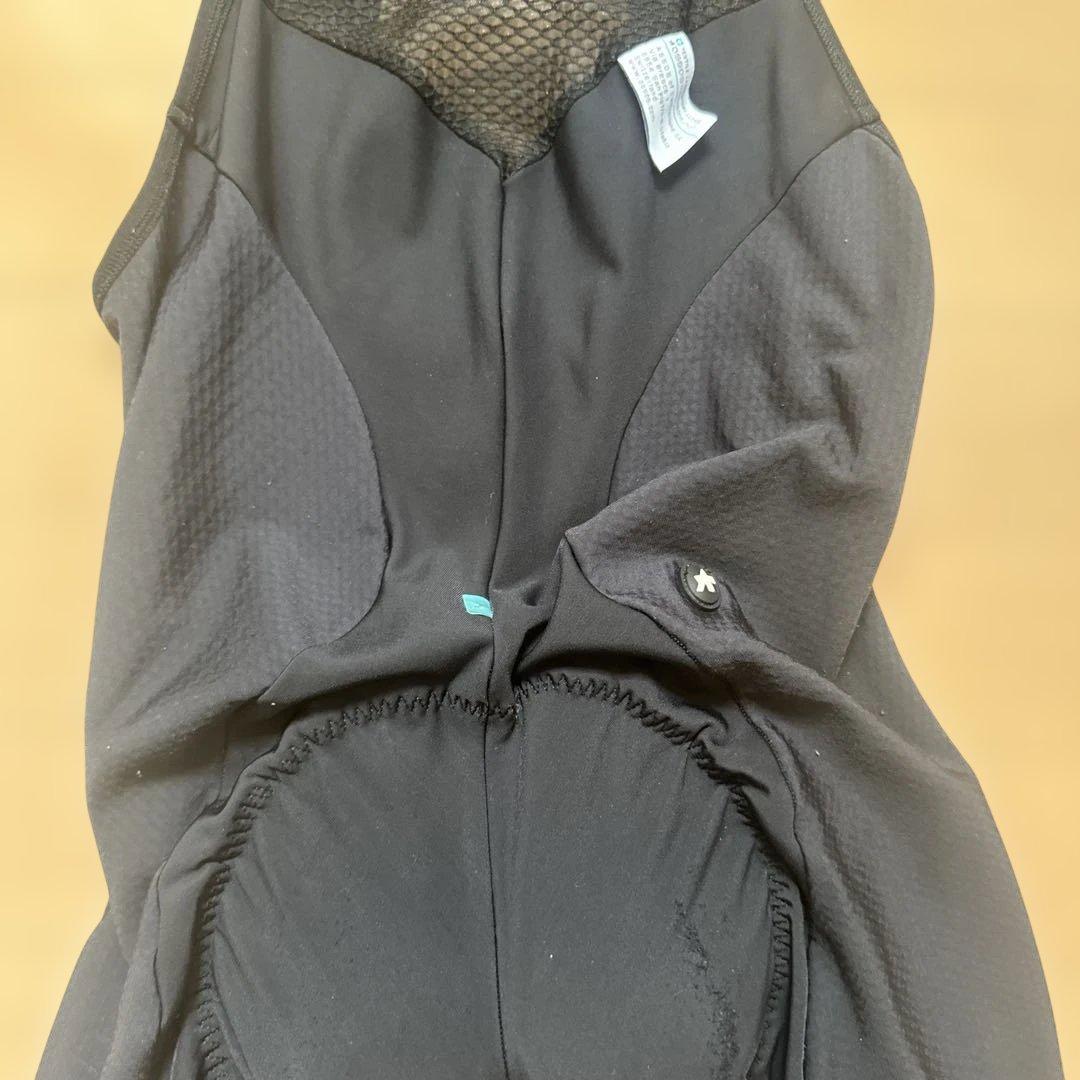 ASSOS T.607.4 ビブタイツ M ブラック　起毛