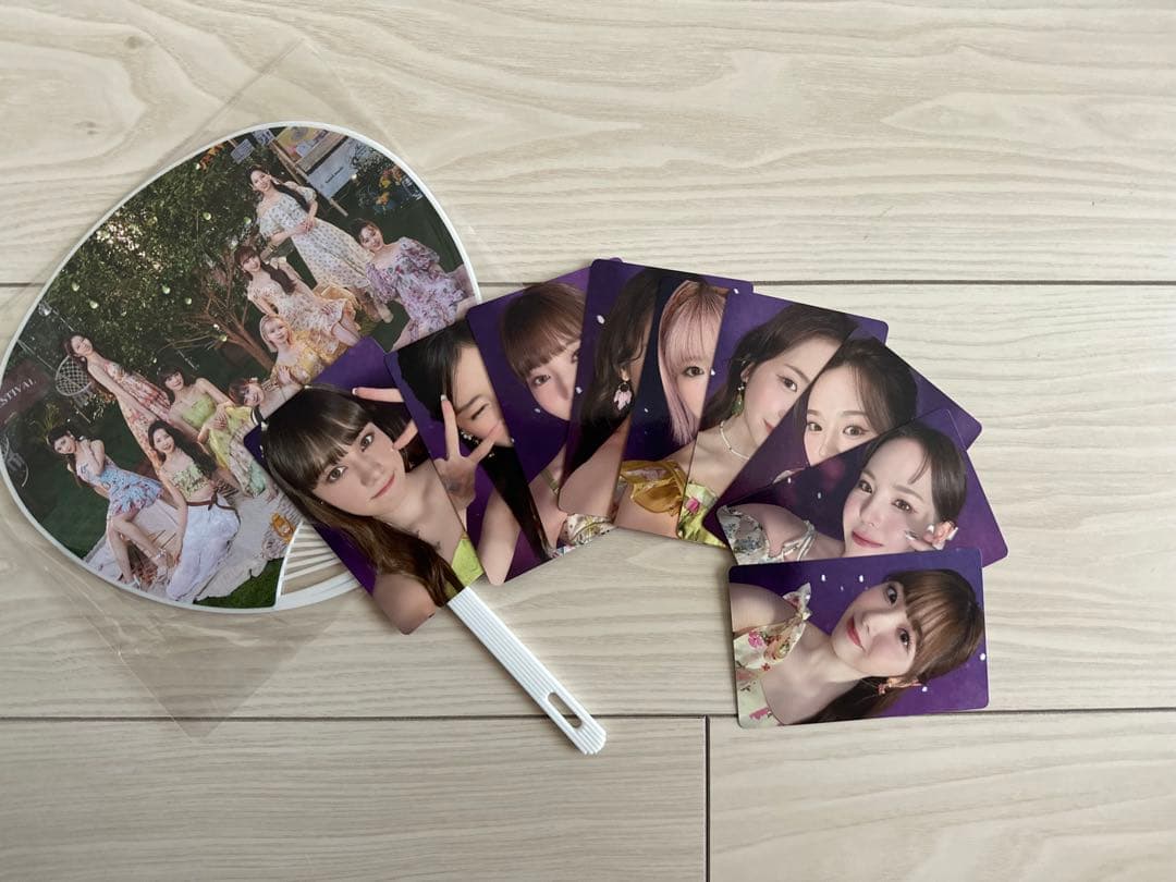 NiziU ミイヒ　ピョンピョン　グッズ セット（Tシャツ・ポーチ・ファン）