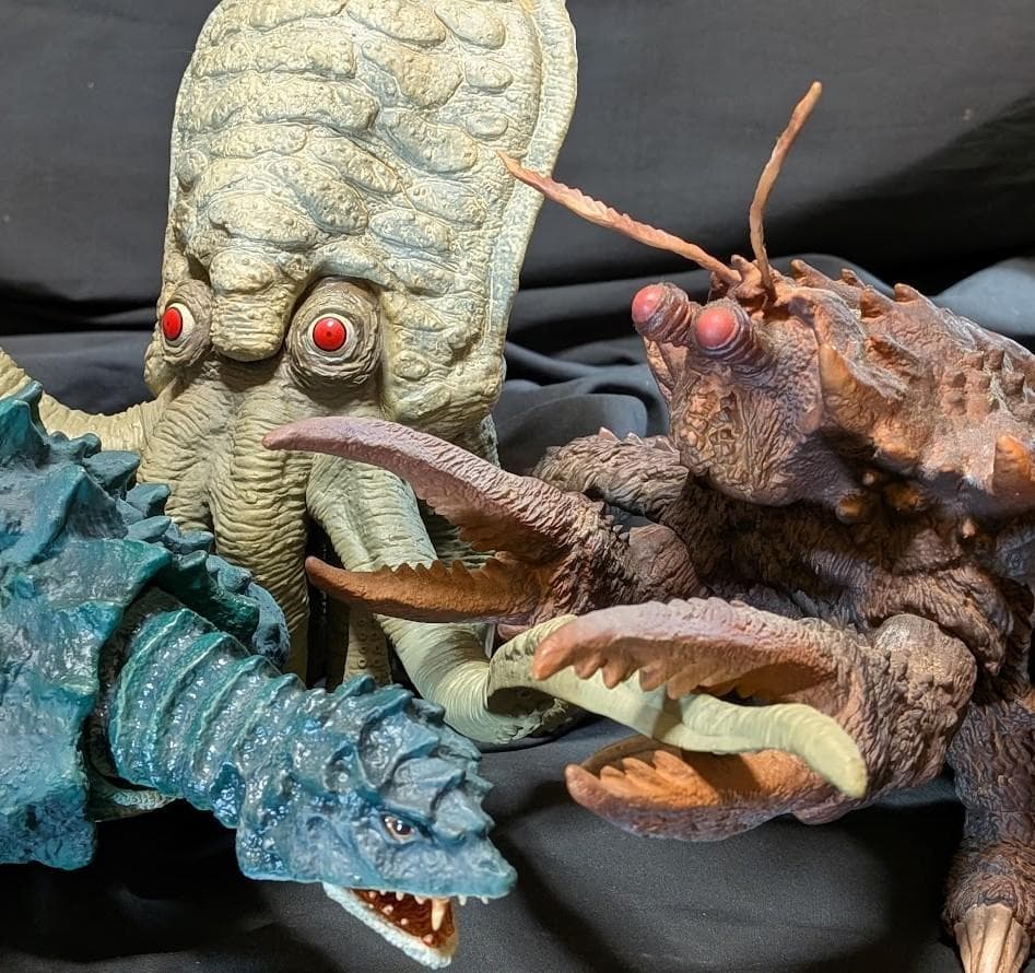 大怪獣シリーズ東宝怪獣総進撃ゲゾラ＆ガニメ＆カメーバ（バンダイミュージアム）３体