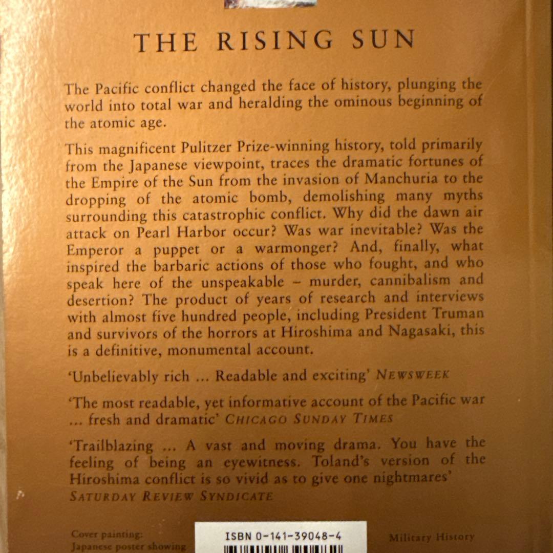 RISING SUN: JOHN TOLAND (PENGUIN UK) 本