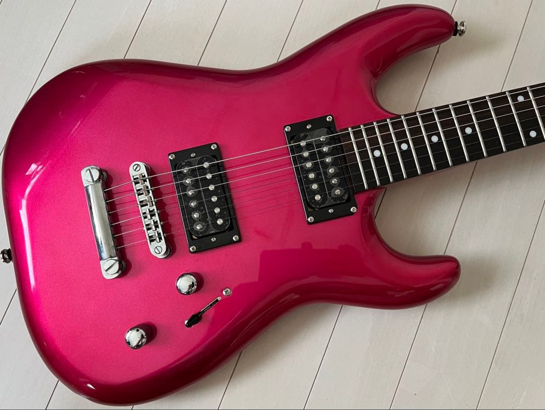 未使用品 GrecoWSR-46/PPKスパークリングピンク　エレキギターグレコ