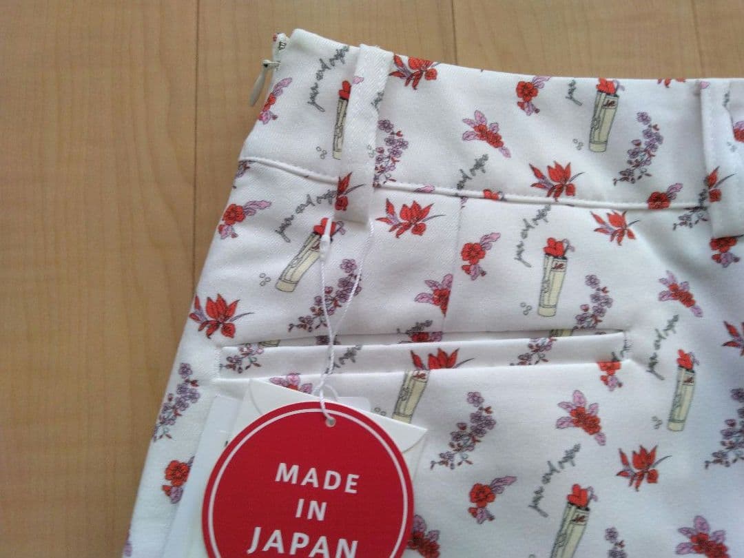 【新品】JUN & ROPE インナーパンツ一体型 花柄スカート サイズＳ