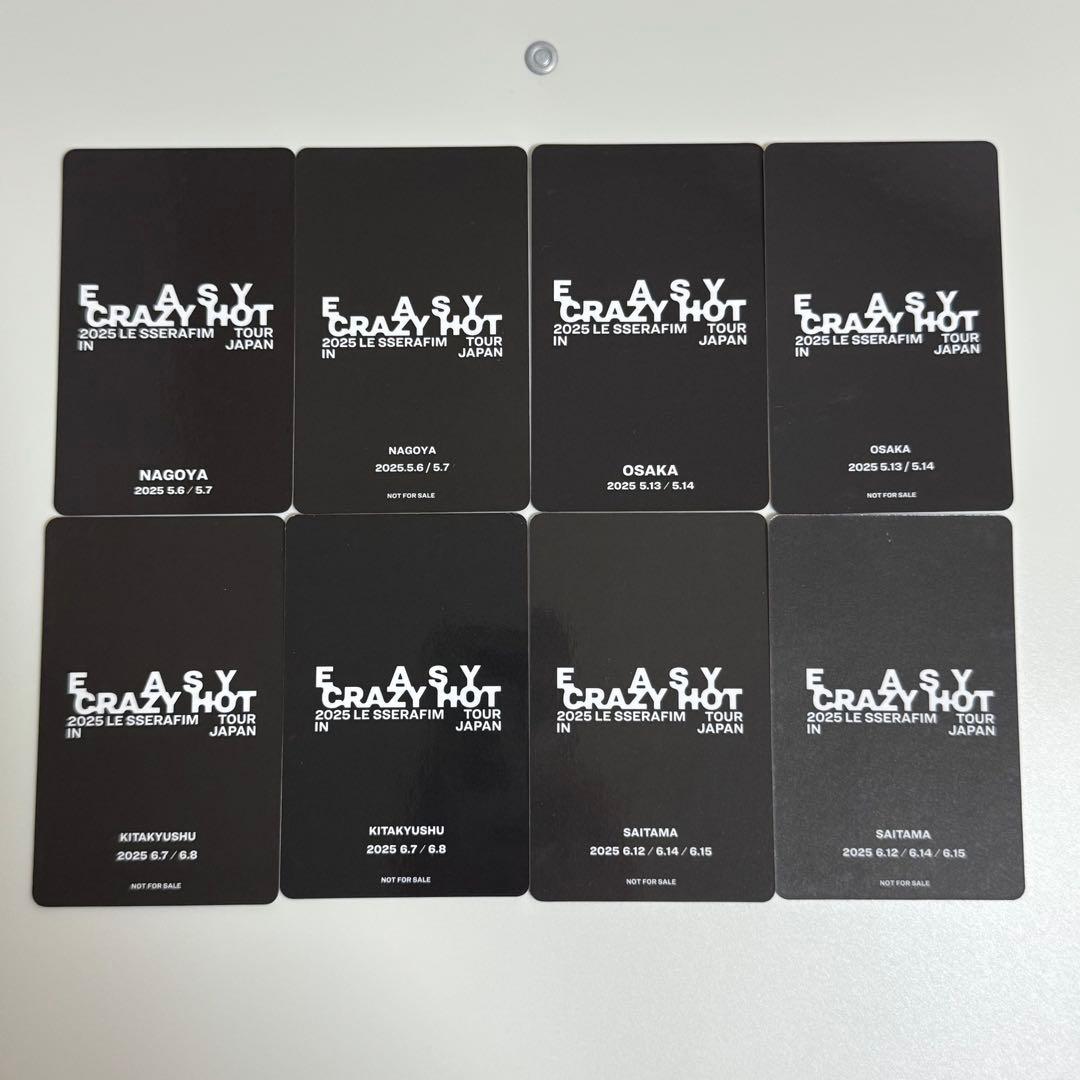 LE SSERAFIM ルセラ TOUR 来場者限定予約特典 トレカ カズハ